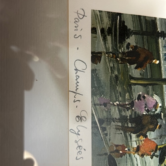 Autograph painting - Picture 2 of 5